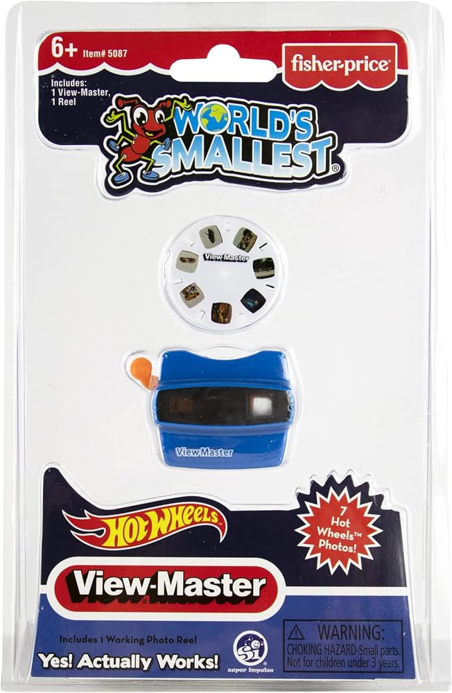 World's Smallest Hot Wheels View-Master